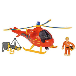 SIMBA Strażak Sam Helikopter Wallaby z figurką 925-1087
