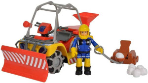 SIMBA Strażak Sam Śnieżny Quad Mercury z figurką 925-104