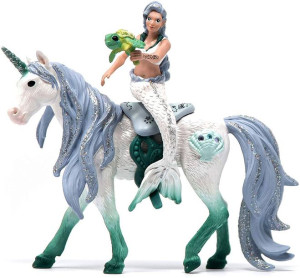 Schleich Bayala Zestaw Syrena na morskim jednorożcu 42509