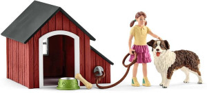 Schleich Farm World Zestaw Buda dla psa SLH42376