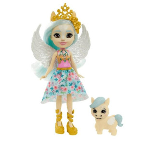 Enchantimals Paolina Pegasus i Wingley Lalka + zwierzątko FNH22_GYJ03