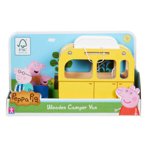 TM Toys Świnka Peppa Drewniany kamper PEP07388