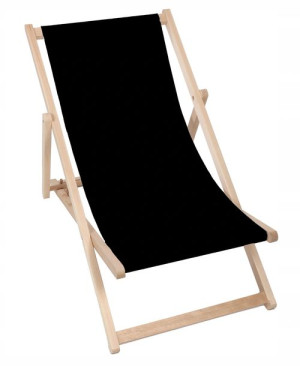 Leżak DREWNIANY plażowy na PREZENT solidny MOCNY