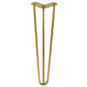 Nogi do mebli TL 40 cm Złoty połysk