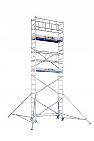 Rusztowanie aluminiowe jezdne LEVVEL SOLID 7,3 m