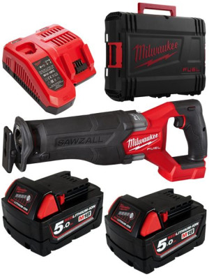 Pilarka szablasta 18V 2x5Ah Milwaukee M18 FSZ-502X