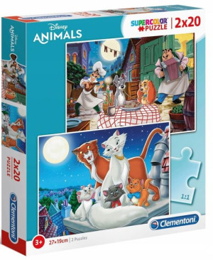 Puzzle 2x20 - Disney Animal - Clementoni - 24764