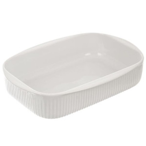 Naczynie porcelanowe żaroodporna forma brytfanna do zapiekania 24x17 cm 1 l