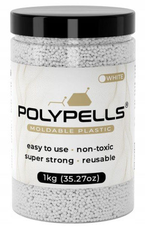 Polypells - Plastik Termoplastyczny Masa Diy 1 Kg