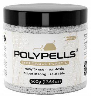 Polypells - Plastik Termoplastyczny Masa Diy 500 G