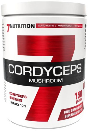 Cordyceps Mushroom sproszkowane grzyby - Suplement Diety 150 g - 7Nutrition