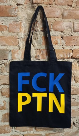 Torba zakupowa FUCK PUTIN UKRAINA WOJNA