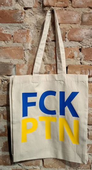 Torba zakupowa FUCK PUTIN UKRAINA WOJNA