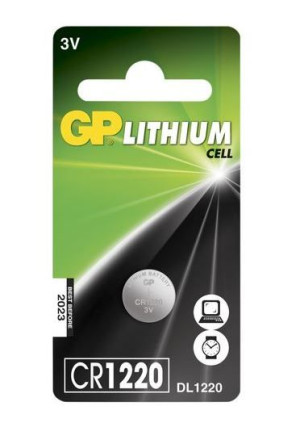 Bateria GP Lithium Cell 3V CR1220 1 sztuka CR1220-7C5 GP