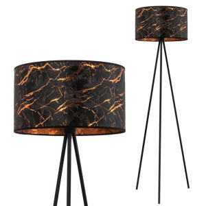 Lampa podłogowa Trójnóg Glamour Elegancka do Salonu Sypialni