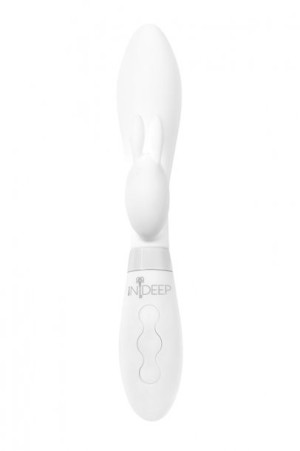 Wibrator-Rechargeable Vibrator Indeep Theona White