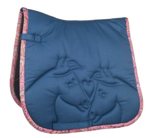 HKM, Czaprak wszechstronny Little Sister Princess Pony - granat