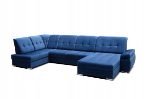 Duży Narożnik Z Funkcją Spania Kanapa Sofa Galen U
