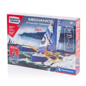 Pływający Trimaran - Laboratorium Mechaniki - Clementoni - 50698