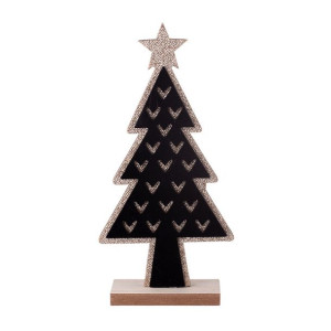 Figurka / ozdoba / dekoracja świąteczna drewniana Choinka 20 cm