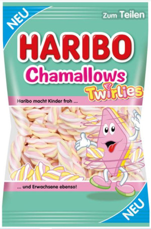 Haribo Chamallows Twirlies 200g