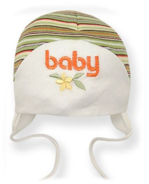 Yo! Czapka bawełniana Baby na wiosnę 36-38 cm