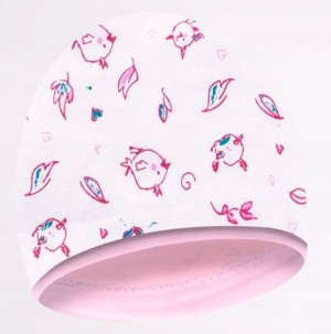 Yo! Czapka bawełniana niemowlęca 34-36