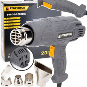 Opalarka Elektryczna 2 Biegi 4 Dysze 600c 2000w
