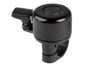 Dzwonek rowerowy Kross Buzzer czarny aluminium
