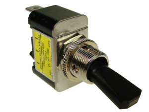 Przełącznik samochodowy 12V 30A on-off czerwony BOWI