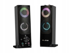 Blow zestaw głośników 2.0 MS-28 6W czarny soundbar