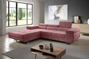 Narożnik Kanapa Z Funkcją Spania Kanapa Sofa Solam