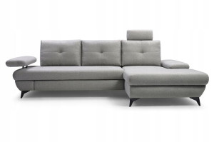 Narożnik L Nowoczesny Z Funkcją Spania Sofa Arkos