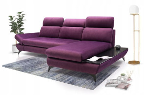 Narożnik Rogówka Rozkładana Sofa Kanapa Zanzibar
