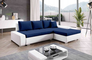 Narożnik Sofa Kanapa Rozkładana Erwin Pojemnik