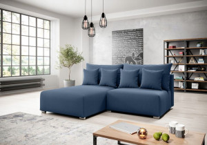 Mały Narożnik Z Funkcją Spania Sofa Kanapa Ronni