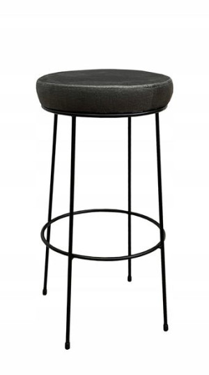Hoker niski / taboret barowy 66cm metalowy loft 1P