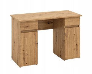 Biurko młodzieżowe nowoczesne 110cm dąb artisan