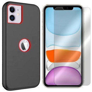 Etui Do Iphone 11 Pokrowiec Case Solid + Szkło 9h