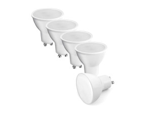 Zestaw 5x Żarówka LED GU10 2W 4000K 180lm barwa neutralna