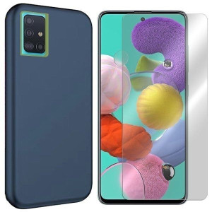 Etui Do Samsung Galaxy A71 Sm-a715 Solid +szkło 9h