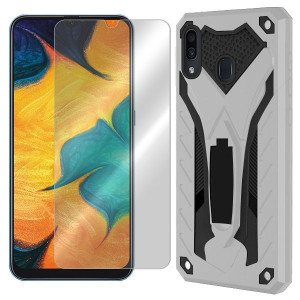 Etui Do Samsung Galaxy A20 Sm-a205 Stand +szkło 9h