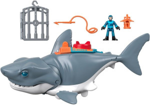 Rekin Megaszczęka + Figurka Nurka - Imaginext - Fisher Price - Gkg77