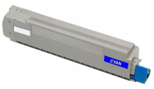 1x Toner Oki C801 Zamiennik 7.3k Cyan