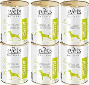 4Vets Dog Allergy 6x400g