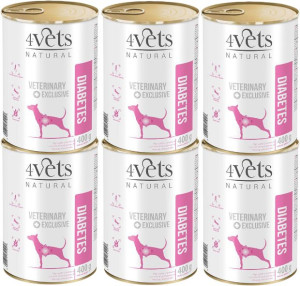 4Vets Dog Diabetes 6x400g