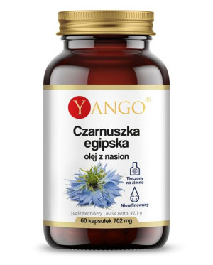 Czarnuszka egipska - olej z nasion 500 mg (60 kaps.)