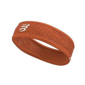 COMPRESSPORT Opaska na głowę THIN HEADBAND ON/OFF V3 pomarańczowa