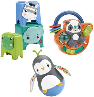 Rozwijamy Zręczność - Zestaw Zabawek - Fisher Price - Hfj93