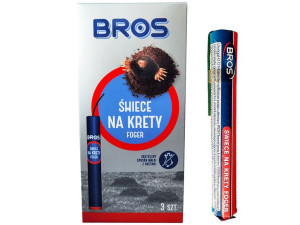 Skuteczne Świece Na Krety Bros Foger - 3 Sztuki